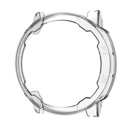 Cadre de boîtier à manches à manches de protection 50pa Couverture de protection de protection compatible avec une coque de pare-chocs compatible avec Garmin Instinct 2S Smart Watch
