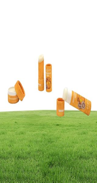 50pcs 03oz 1oz 2oz 25 ooz Cardboard Paper Lipstick Lip Balm Tube EcoFry Custom Push Up Up Kraft Lip Glosswaging3690065