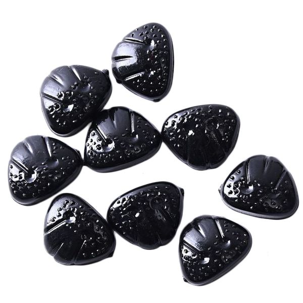 50pcs 10/13 / 16 mm Mini Triangle de sécurité en plastique noir Amigurumi pour jouets poupée pour chien en peluche en peluche