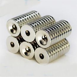 50pcs 10x3mm trou 3mm N50 fort anneau aimant D fraisé terres rares néodyme aimants Permanent magnet286A