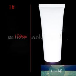 50 Uds 100ml tubo blando de plástico blanco embalaje cosmético 100ML loción crema botella de plástico crema para el cuidado de la piel contenedores para apretar tapa de tubo