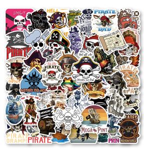 Autocollants Graffiti Pirate, 50 pièces, 100 pièces, pour Skateboard, voiture, casque de bébé, trousse à crayons, journal intime, téléphone portable, planificateur, décor, livre, Album, jouets pour enfants, décalcomanies DIY