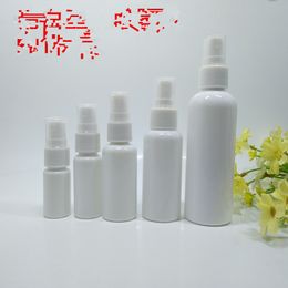 Bouteilles de parfum en plastique blanc, contenant vide pour cosmétiques, 10ml, 20ml, 30ml, 50ml, 100 ml, 50 pièces