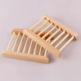 50 Uds. 11,5*9cm jaboneras de madera de bambú Natural que combinan con todo, soporte para bandeja de jabones de madera, estante de almacenamiento, caja de platos, contenedor para baño, ducha, baño, venta al por mayor