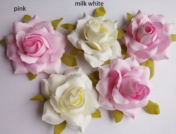 50 UNIDS envío libre 11 cm / 4.3 pulgadas venta al por mayor de seda emulational pequeña rosa cabeza de flor para el hogar, jardín, boda, o la pared decoración de adornos