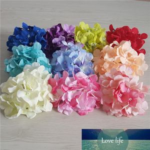 50 PCS 14 Couleurs 15 CM Artificielle Décorative Soie Hortensia Fleur Têtes DIY De Mariage Mur Arc Cheveux Fleur Maison Accessoire Props