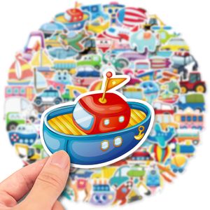 50 stcs 150 stks Graffiti Skateboard Stickers Cartoon Vehicle Series voor autohelm potlood Kaste Dagboek Telefoon Laptop Planner Decoratie Book Album Kids Toys Diy Decals