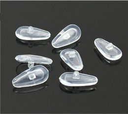 Coussinets nasaux à chambre à Air en Silicone sain de haute qualité, 15mm, pour lunettes, antidérapants et super doux, accessoires pour lunettes, 50 pièces, 9743958