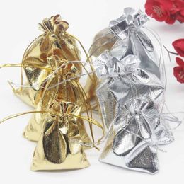 Gift Wrap 50 Stks / 1lot Kerst Bruiloft Sieraden Bescherming Zakjes Gladde stof-proof Anniversary Conted Soft Bags7x9cm 9x12cm 10x15cm1