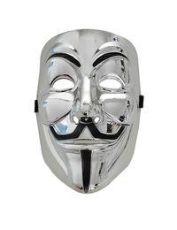 50pcs 2020 V Pour Vendetta Party Masks Selling Party Masks V pour Vendetta Masy Anonymous Guy Fawkes Fancy Dress Costume Adult Costume9698316
