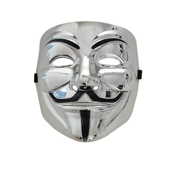 50pcs 2020 V pour Vendetta Party Masks Selling Party Masks V For Vendetta Masy Anonymous Guy Fawkes Fancy Dress Costume Adult Costume3930346
