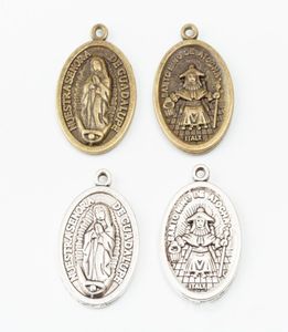 50pcs 2617mm Italie Santo Nino de Atocha Nuestra Senora de Guadalupe Charms Bronze Pendentids for Bracelet Earring Brill Bielry4584964