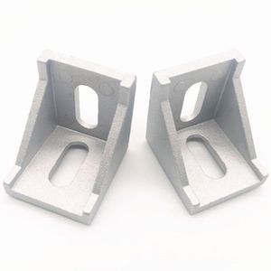 50 stcs 3030 Aluminium hoekbeugel Fittingen 35x35x28mm hoekhoekbeugel voor connectoraluminium profiel CNC Router