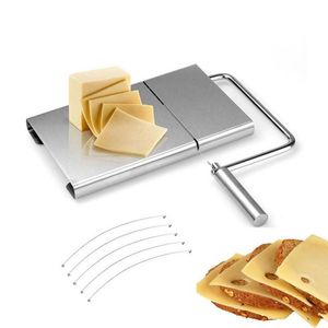 Trancheuse à fromage en acier inoxydable 304, coupe-beurre à fil, planche à tranches de fromage de cuisine, outil de coupe de fromage, 50 pièces