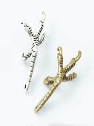 50pcs 3415 mm vintage Bronze Silver Color Hawk Claw Bird Talons Charms Pendant en métal pour bracelet Collier de boucle d'oreille Diy Bijoux3663133