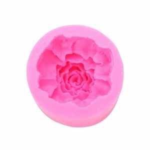 50pcs 3D Grands Fleurs Roses Savon Savon Moule Chocolat Cake Gâteau Outils DIY Cuisson Fondant Fondant Moule de silicone