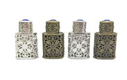 50 stcs 3 ml bronzen stijl Arabische parfumflessen Arabische glazen flescontainer met ambachtelijke decoratie9688964