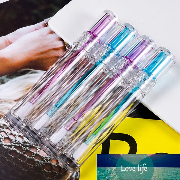 Botella 50pcs 4ml Tubo de brillo de labios vacío Bálsamo de bricolaje Envases de lápiz labial de plástico Envase cosmético con