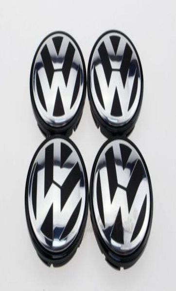 Capas de cubo de 50 piezas de 56 mm de rueda para el beetle de golf VW Golf Jetta 1J06011718804844