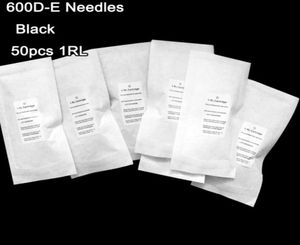 50 stcs 600DE 1rl permanente make -up naalden 10 mm wenkbrauw lipnaald voor havik permanente make -upmachine pen tattoo nedles1905492