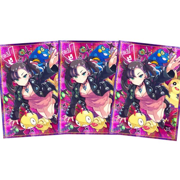 Mangas de tarjetas de anime láser de 50pcs 67x92 mm Mangas de tarjetas de arte Marnie TCG Tarjetas protectores de protección Cubierta de tarjeta doble para MTG/PKM