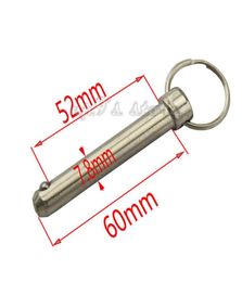 50 stuks 78x60mm Boot Bimini Top Quick Release Dual Ball Pin Marine Hardware Dek Scharnier Vervanging Accessoires7336425