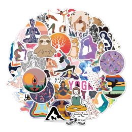 50 stcs esthetische mandala yoga -stickers voor laptop telefoon briefpapier diy plakboekmateriaal sticker pack ambachtelijke benodigdheden