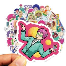 50 stcs anime het rampzalige leven van Saiki K 2 stickers stickers saiki kusuo sticker voor laptop skateboard motorfiets kinderen speelgoed