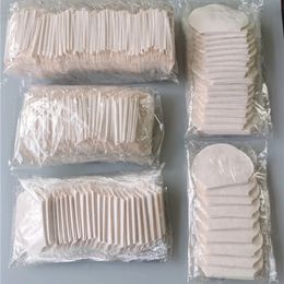50 piezas de axilas para almohadillas de sudor para la junta de axilas de almohadillas de absorción de sudor para las axilas de las axilas anti -sudor desechables 240426