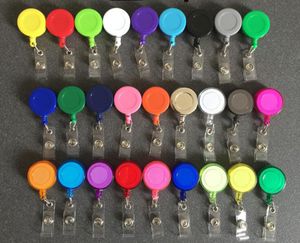 50 Stuks Badge Reel Intrekbare Feestelijke Skipas Id-kaart Badge Houder Sleutelhanger Rollen Anti-verloren Clip Kantoor schoolbenodigdheden