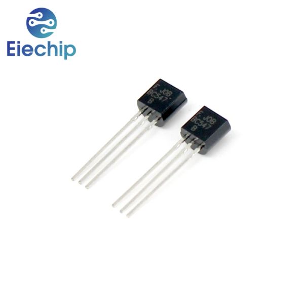 50pcs BC547 Transistor TO-92 0,1A 45V Triode Triode Kits électroniques