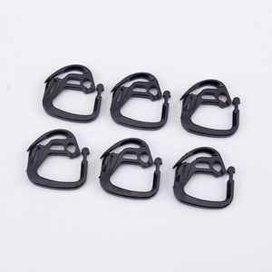 50pcs Black Abs Shading Net Clips Holder Agriculture Greenhouse Sunshade Net Curtain Ligne Outdoor Courtyard Poultry Aquaculture