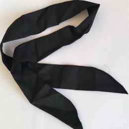 50 Pcs Noir Couleur Usine D'approvisionnement-Bandana Cou Écharpe Cravate Wrap Refroidissement Bandanas Bandeau Cou Cool Scarfs301o