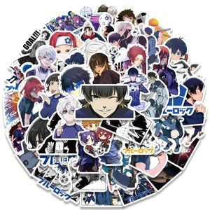 50 UNIDS Blue Prison Anime Stickers para Skateboard Car Kids Casco Estuche de lápices Diario Teléfono Laptop Planner Decor Libro Álbum Juguetes Guitarra DIY Calcomanías