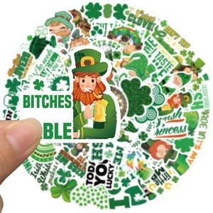 50 UNIDS Pegatinas de Coche verde Día de San Patricio Para patineta Bebé Scrapbooking Estuche de Lápices Diario Teléfono Laptop Planner Decoración Libro Álbum Niños Juguetes DIY Calcomanías