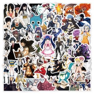 50 stks karikatuur van sprookjesstaart anime graffiti waterdichte PVC stickers pack voor koelkast auto koffer laptop notebook cup telefoon bureau fiets skateboard case.