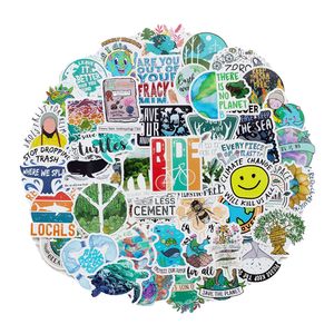 50 Pcs Dessin Animé Terre Autocollants Non-Aléatoire Vinyle Étanche Autocollant pour Voiture Vélo Bagages Ordinateur Portable Planche À Roulettes Bouteille D'eau Stickers Muraux Enfants Cadeaux