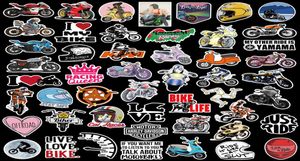 50 Stuks Cool Motor Motorrijden Snelheid Stickers Pack Nonwillekeurige Auto Fiets Bagage Sticker Laptop Skateboard Motor Waterfles Dec6015583