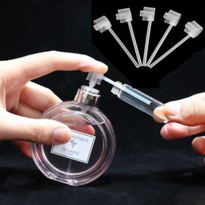 50 Stuks Diffuser Trechters Cosmetische Pomp Dispenser Oplaadbare Parfum Tool Verstuiver Hervulbare Fles Refill