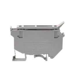 50 stks din rail terminal blok uk-5-hesi grijze connectorschroef zekering terminal blok connector schroef lonthouder geleider 24V220V