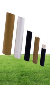 50 stks DIY Lege Paper Shell Lipstick Tubes met Cap Lip Balm Chapstick Milieuhouder Make -upgereedschap Navulbare container 22065117369