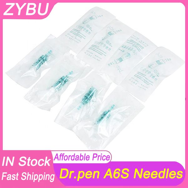 50pcs Dr Pen A6s Aiguilles Cartouche Miconeedle Nano Tip pour le remplacement Dermapen A6 CARTRIDGES ENGAGE MESO BEAUTY MACHIN