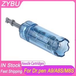 50 stuks Dr Pen Ultima A9 Cartridges Microneedle Vervanging Naald Tip 12 18 24 36 42 Nano MTS Microneedling Kit Bajonet Derma Pen M8S Dermapen A8S Heads