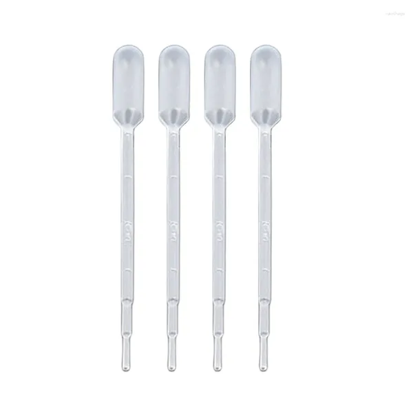 Pipettes d'huiles essentielles jetables, outils de maquillage, transfert Pasteur, compte-gouttes de liquide clair, fournitures d'expérimentation pour laboratoire, 50 pièces