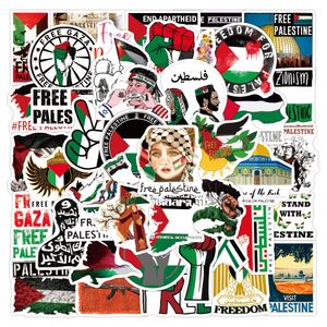 50 STKS Gratis Palestina Stickers Palestijnen Waterdichte Sticker Graffiti Kinderen Speelgoed Skateboard auto Motor Fiets Sticker Decals Groothandel