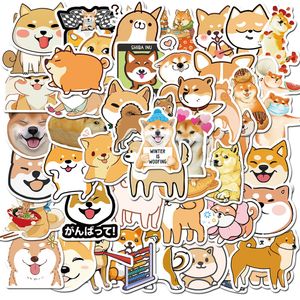 50 stcs grappige hondenstickers skate accessoires voor skateboard water flessen laptop autocop computer mobiele telefoon stickers cadeaus speelgoed voor kinderen