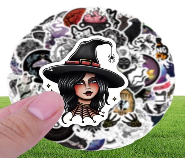 50pcs Graffiti Skateboard Stickers Dark Witch for Car Baby Scrapbooking crayon Crayon Diary Phone Planiner Planner Planner Decoration Livre Alb7040777