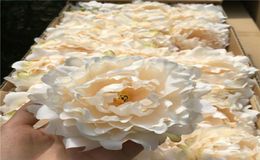 50 piezas de alta calidad Peony Flower Heads Decoración de fiestas de boda Simulación artificial Peony Camellia Rose Flower Boda 6427757
