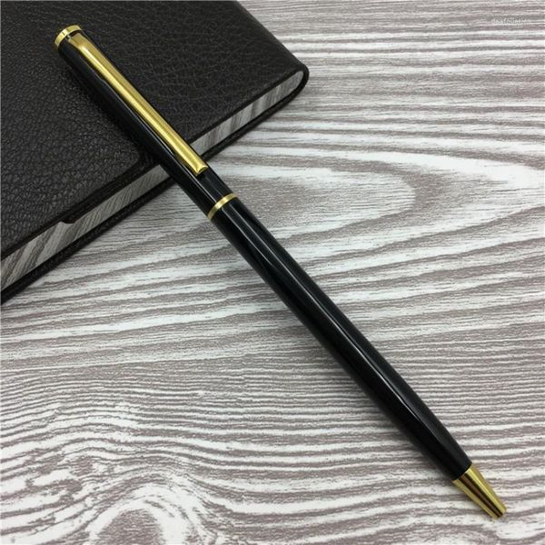 50 Uds. Bolígrafo de oficina de negocios fino de Color modelo WJ de alta calidad papelería escolar financiera bolígrafos para escribir