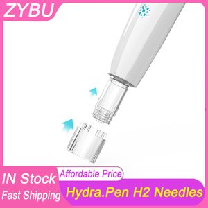 50pcs Hydra Pen H2 Micro Cartouches d'aiguille 12Pin Nano Derma Pen Aiguille pour Hydra.Pen Remplacement Microneedle Thérapie Nano HR HS 3ML Sérum Automatique